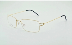 Taghezekiah* 4714 Armação De Óculos Masculino Retangular Titânio - loja online