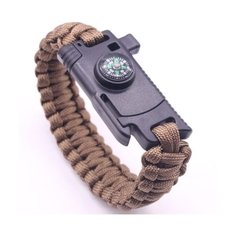 Mkendn* M099 Pulseira Masculina Militar Bússola Knife - Simple Market