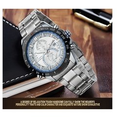 Relógio Masculino Aço Inox Curren* 8149 - Simple Market