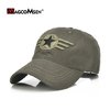 Magcomsen* 9667 Boné Masculino 100% Algodão Army Star