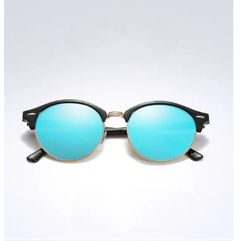 Eyecrafters* 6162 Óculos de Sol Masculino Redondo Polarizado