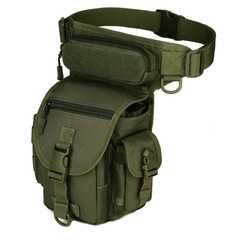 Protector Plus* K314 Pochete De Coxa Masculina Canvas 'Lona Militar' - Simple Market