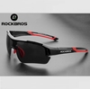 Rockbros* 1172 Óculos de Sol Masculino TR 90 Triplo Lens Polarizado