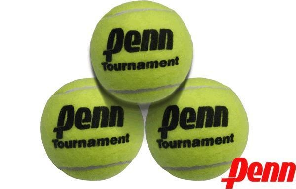 Pelotitas Penn tournament sello negro x 3 unidades - para Padel O Tenis !!!