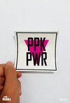 adesivo feminista ppk pwr - MinKa Camisetas