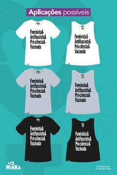 Camiseta Feminista Antifascista na internet