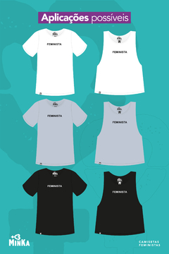 Camiseta Minimalista Feminista - comprar online