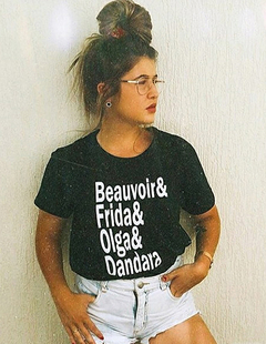 Camiseta Mulheres De Luta - MinKa Camisetas Feministas