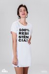 Vestido 100% Resistência - MinKa Camisetas