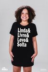 Vestido Linda Livre Leve Solta