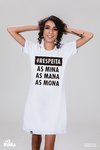 Vestido Respeita as Mina, as Mana, as Mona - MinKa Camisetas Feministas