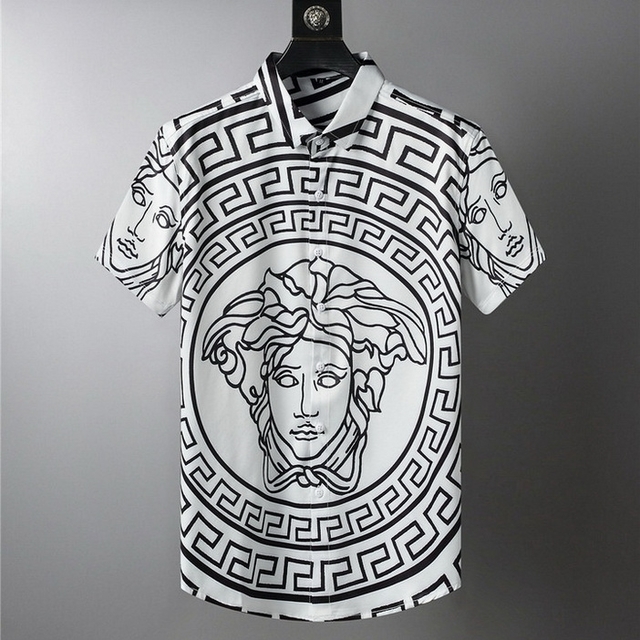 Camisa manga curta Versace CMC4504 - GVimport