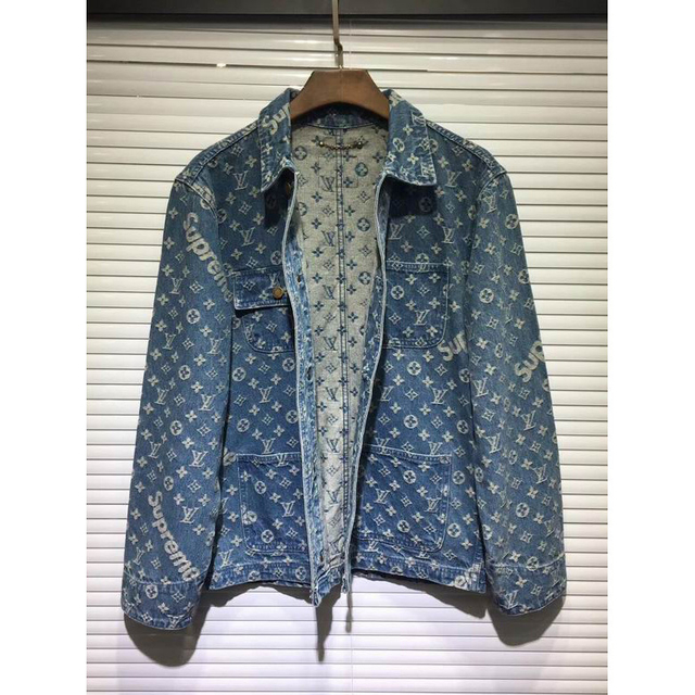 Casaco supreme louis best sale vuitton