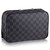 Trousse Toilette GM Canvas Damier Graphite