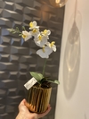 Imagem do Arranjo orquídea artificial 33cm