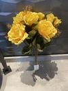 Buquê com rosas amarelas 40cm