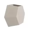 Vaso de parede 29x26x14cm - branco off-white