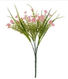 mini flor artificial - 30cm (Rosa antigo)