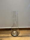 vaso de vidro 60x16x22cm (transparente)
