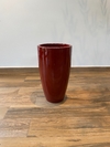 vaso esmaltado 60x34 - vermelho