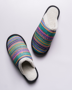 Pantuflas Tribal Pink & Purple - buy online