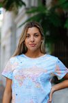 Map T-shirt