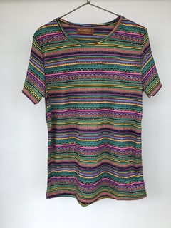 Tribal Pink & Purple T-Shirt