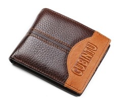 Carteira Masculina em Couro Genuíno - comprar online