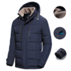 Jaqueta masculina Parka com Capuz MS0026