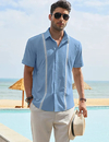 Camisa masculina casual solto