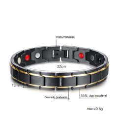 Imagem do Pulseira de Terapia Magnética Bio Energy