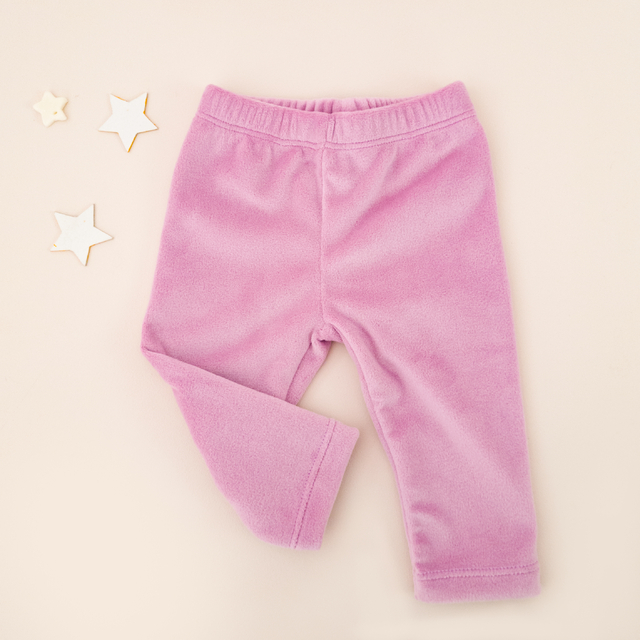 pantalon bebe plush lila Gubee ropa de bebe