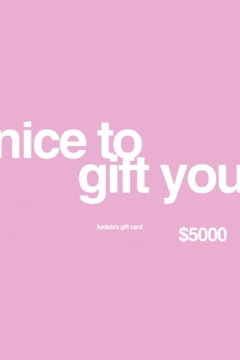 GIFT CARD $5000