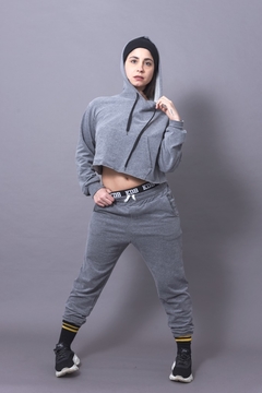 BUZO COTTON DARK GREY