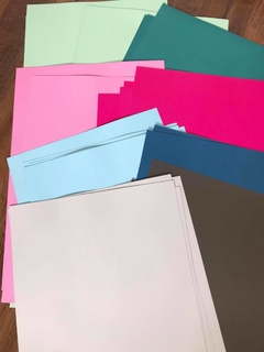 Papel liso Bicolor (180 GRS) - comprar online