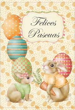 CARTEL FELICES PASCUAS - tienda online