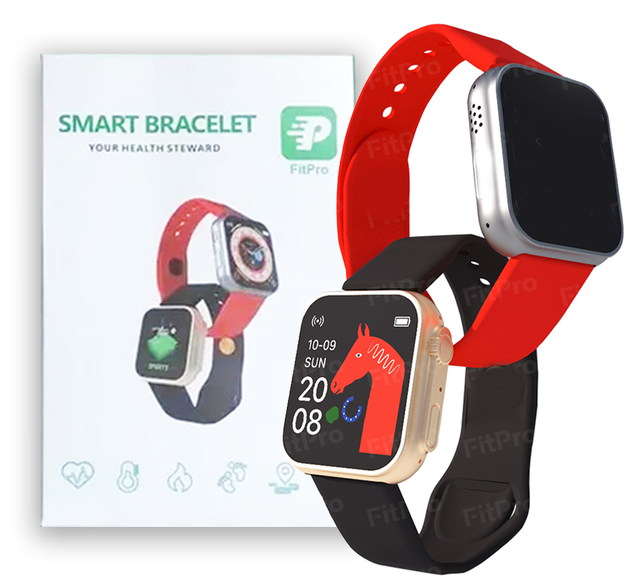 Smart watch red outlet colour