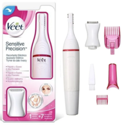 Depiladora Veet Sensitive Precision Cejas Rostro 4 Cabezales