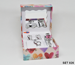 SET SILVER MINI 826