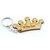 30 Chaveiros Personalizados Mdf - Infantil - Coroa Príncipe