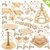 Kit Festa Provençal MDF - Floral - 48 peças