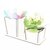 Porta Flor e Lápis Personalizado MDF Branco - Bailarina Baby