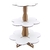 Torre Porta Doces Babado Mdf Linha Premium - 32x32x40