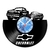 Relógio De Parede - Disco de Vinil - Carros - Pickup Chevrolet - VCA-037
