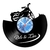 Relógio De Parede - Disco de Vinil - Motos - Ride To Live - VMO-002