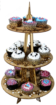 TORRE CUPCAKE EIFFEL en internet