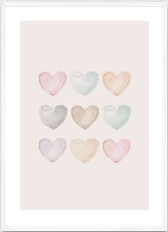 (677) CORAZONES DE COLORES - comprar online