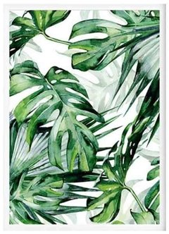 (252) ARTE HOJAS TROPICALES 1 - EMOTY Wall Deco