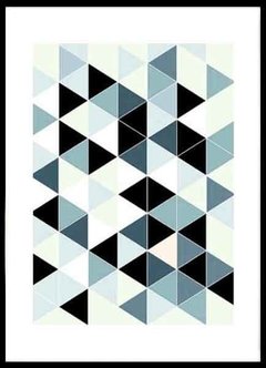 (269) ARTE GEOMETRICO AZUL - comprar online