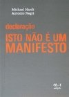 DECLARAÇÃO ISTO NÃO É UM MANIFESTO